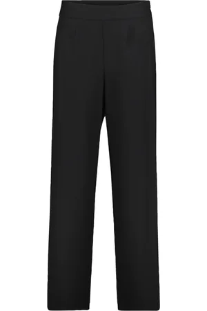 Betty Barclay Broeken, Dames, Zwart, 2Xl, Moderne High Waist Marlene Broek