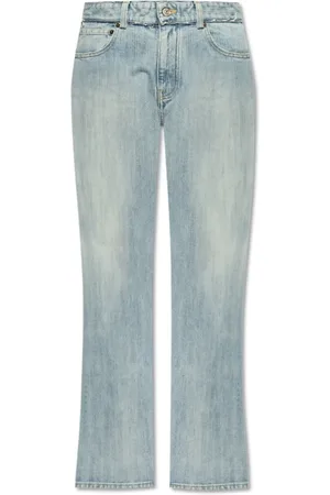 Balenciaga Jeans, Dames, Blauw, M, Katoen, Laagbouw jeans
