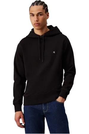 Calvin Klein Sweatshirts & Hoodies, Heren, Zwart, M, Hoodie Sweater