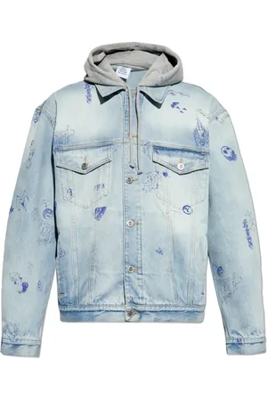 Vetements Jassen, Heren, Blauw, S, Denim, Denim jas