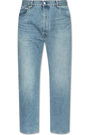 OFFICINE GENERALE Jeans, Heren, Blauw, W33, Katoen, Jeans met zakken