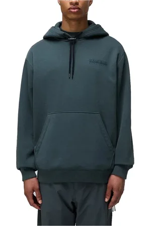 Napapijri Sweatshirts & Hoodies, Heren, Groen, M, Stijlvolle Hoodies voor dagelijks gebruik