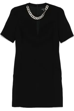 BARBARA BUI Kleedjes, Dames, Zwart, M, Elegante Zwarte Jurk voor Vrouwen