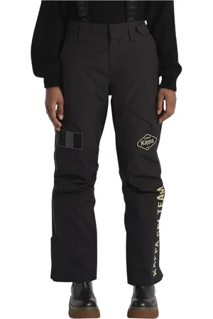Kappa Sport, Dames, Zwart, L, Nylon, Zwarte Skiteambroek