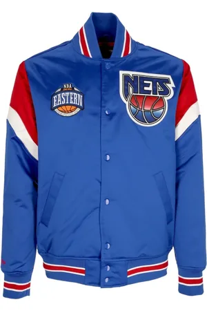 Mitchell & Ness Jassen, Heren, Blauw, L, Polyester, NBA Bomberjack New York Jets