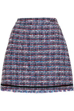 Karl Lagerfeld Rokken, Dames, Veelkleurig, M, Bouclé Mini ROK