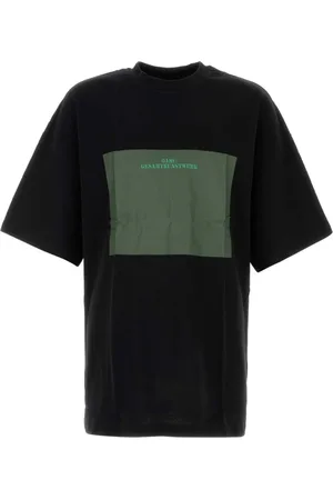 OAMC Tops, Heren, Zwart, S, Katoen, Klassiek Zwart Katoenen T-shirt
