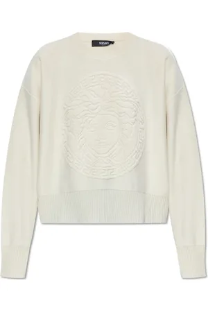 VERSACE Truien, Dames, , S, Wol, Wollen trui
