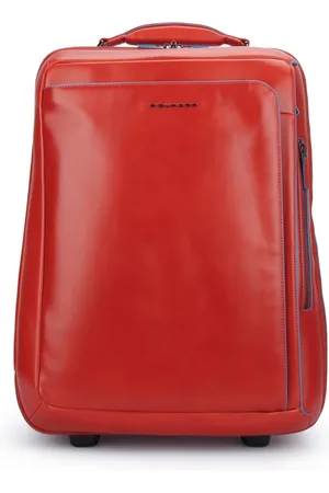 Piquadro Koffers, unisex, Rood, ONE Size, Computer en i Pad Pro Trolley Cabin
