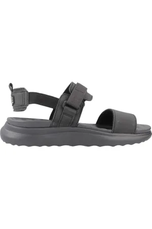 Hey dude Schoenen, Dames, Grijs, 37 EU, Sportieve Collins Platte Sandalen