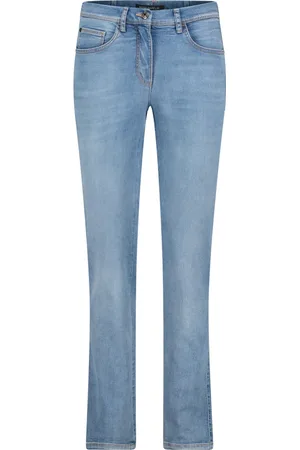 Betty Barclay Jeans, Dames, Blauw, S, Slim Fit Stretch Broek
