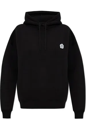 Kenzo Sweatshirts & Hoodies, Dames, Zwart, S, Katoen, Hoodie