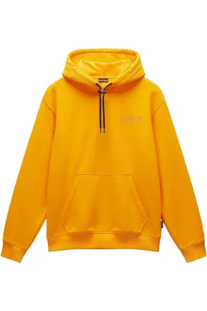 Napapijri Sweatshirts & Hoodies, Heren, Oranje, L, Stijlvolle Hoodies voor dagelijks gebruik