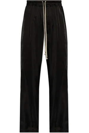 Rick Owens Broeken, Dames, Zwart, 2Xs, Broek met zakken