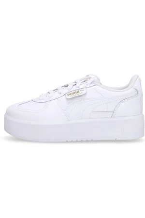 PUMA Schoenen, Heren, Wit, 40 EU, Palermo Lage Veterschoenen Wit