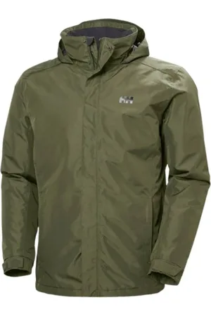 Helly Hansen Jassen, Heren, Groen, M, Regen Regenjas