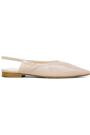 Prosperine Schoenen, Dames, Roze, 39 EU, Leer, Nappa Flats in poederroze