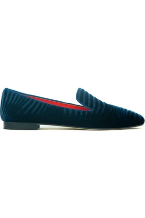 Prosperine Schoenen, Dames, Blauw, 38 EU, Comfort Ballerina Slipper Leren Zool