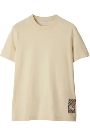 Burberry Tops, Heren, , S, Katoen, Equestrian Knight Jersey T-shirt