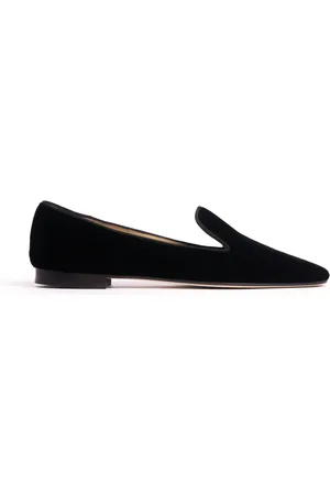 Prosperine Schoenen, Dames, Zwart, 37 EU, Comfort Ballerina Slipper Leren Zool