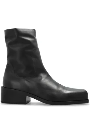 MARSÈLL Schoenen, Heren, Zwart, 43 EU, Leer, Leren enkellaarzen