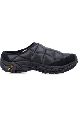 Merrell Schoenen, Heren, Zwart, 43 EU, Suède, Gewatteerde zwarte schoenen voor heren