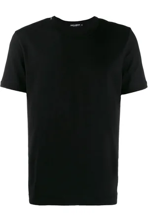 Dolce & Gabbana Tops, Heren, Zwart, 3Xl, Casual T-Shirt G8Jx 7Tfu 7Eqn 0000
