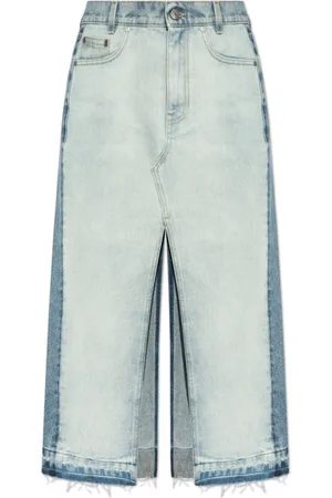 Stella McCartney Rokken, Dames, Blauw, M, Denim, Denim Rok