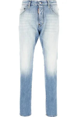 Dsquared2 Jeans, Heren, Blauw, L, Denim, Klassieke denim jeans voor dagelijks gebruik