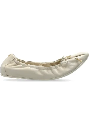 Salvatore Ferragamo Schoenen, Dames, , 37 1/2 EU, Leer, Ballet Flats Joelle