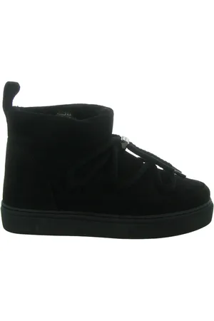 INUIKII Schoenen, Dames, Zwart, 37 EU, Leer, Lage Zwarte Klassieke Schoenen