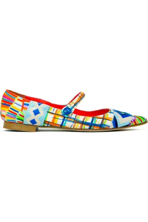 Prosperine Schoenen, Dames, Veelkleurig, 37 EU, Stoffen Mary Jane Ballerina Schoenen