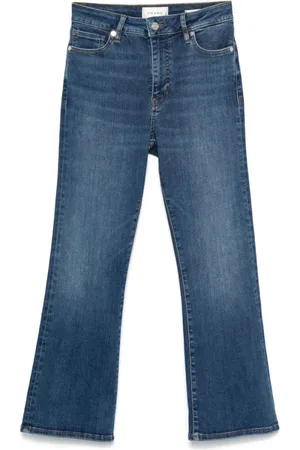 Frame Jeans, Dames, Blauw, W25, Denim, Indigo Denim Flared Jeans