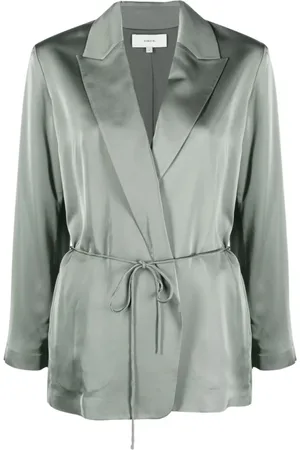 Vince Jassen, Dames, Grijs, S, Zachte Grijze Elegante Blazer