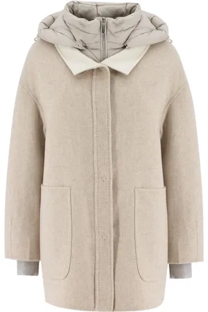 MOORER Jassen, Dames, , S, 3-in-1 Omkeerbare Dons Winterjas