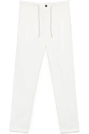 ELEVENTY Broeken, Heren, Wit, W31, Katoen, Witte Joggingbroek