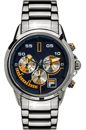 Fila Accessoires, Heren, Grijs, ONE Size, Herenhorloge Chronograaf ctive 38-168-00