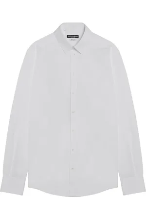 Dolce & Gabbana Overhemden, Heren, Wit, 3Xl, Lange mouwen overhemd