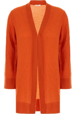 Malo Truien, Dames, Oranje, S, Kasjmier, Stijlvolle Gebreide Collectie