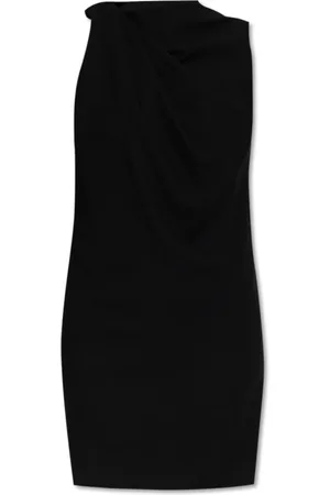 Alexander McQueen Kleedjes, Dames, Zwart, S, Wol, Wollen jurk