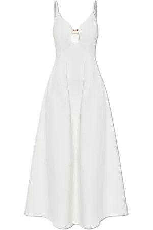 Cult Gaia Kleedjes, Dames, Wit, 2Xs, Ellaria Jurk