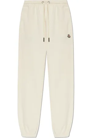 Moncler Broeken, Dames, , M, Katoen, Trainingsbroeken met Logo