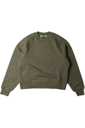 Garment Workshop Sweatshirts & Hoodies, Heren, Groen, S, Katoen, Katoenen Gebreide Truien en Sweaters