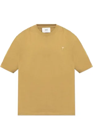 Ami Tops, Heren, Groen, S, T-shirt met logo