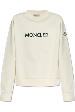 Moncler Sweatshirts & Hoodies, Dames, , L, Katoen, Sweatshirt met Logo