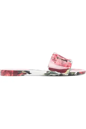 Dolce & Gabbana Schoenen, Dames, Veelkleurig, 36 EU, Witte Logo Merk Binnenzool Schoenen