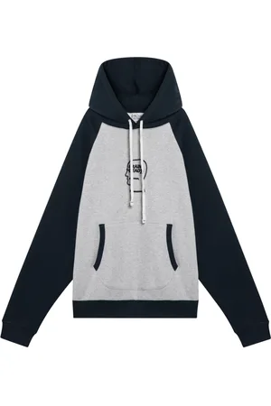 Brain Dead Sweatshirts & Hoodies, Heren, Blauw, L, Hoodie met capuchon