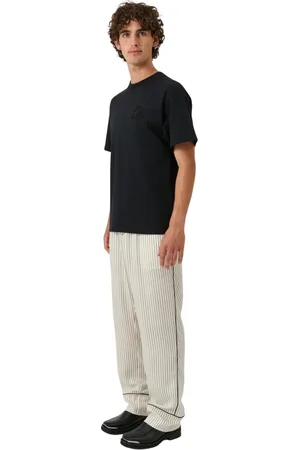 Soulland Tops, unisex, Zwart, L/Xl, Katoen, KAI kralen T-shirt