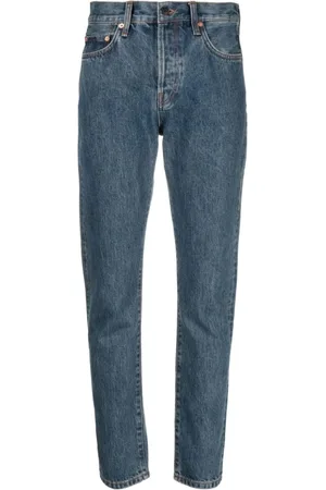WARDROBE.NYC Jeans, Dames, Blauw, W25, Denim, Indigo Denim Jeans