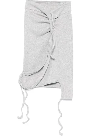 OTTOLINGER Rokken, Dames, Grijs, S, Gelaagde Heather Grey Rok met Lurex